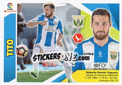Sticker Tito (3B) - Liga Spagnola 2017-2018 n. 404 - Colecciones ESTE