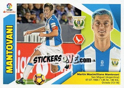 Sticker Mantovani (6) - Liga Spagnola 2017-2018 - Colecciones ESTE