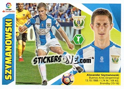Sticker Szymanowski (15) - Liga Spagnola 2017-2018 n. 417 - Colecciones ESTE