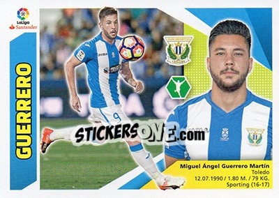 Sticker Guerrero (16) - Liga Spagnola 2017-2018 - Colecciones ESTE
