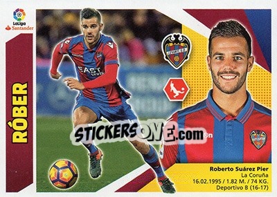 Sticker Rober (6) - Liga Spagnola 2017-2018 - Colecciones ESTE