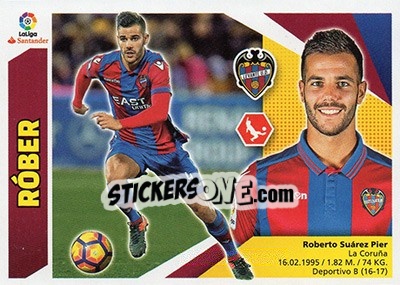 Figurina Rober (6) - Liga Spagnola 2017-2018 n. 436 - Colecciones ESTE