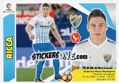Sticker Ricca (7) - Liga Spagnola 2017-2018 n. 497 - Colecciones ESTE