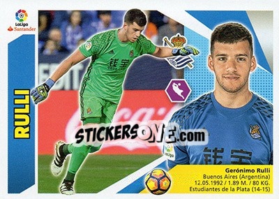 Sticker Rulli (1) - Liga Spagnola 2017-2018 - Colecciones ESTE