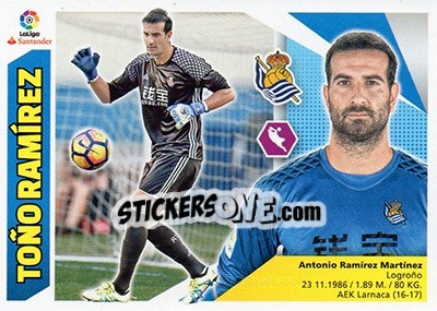 Figurina Toño Ramírez (2) - Liga Spagnola 2017-2018 n. 522 - Colecciones ESTE