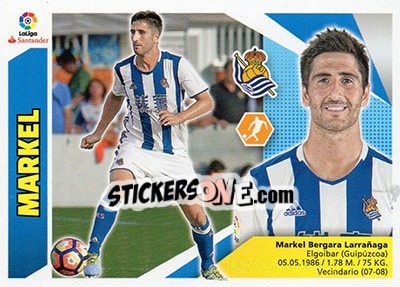 Cromo Markel (9A) - Liga Spagnola 2017-2018 - Colecciones ESTE