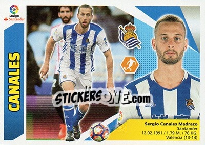 Sticker Canales (11) - Liga Spagnola 2017-2018 - Colecciones ESTE