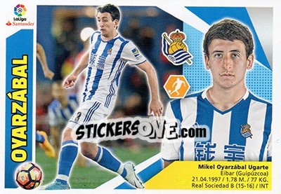 Cromo Oyarzábal (13) - Liga Spagnola 2017-2018 n. 535 - Colecciones ESTE