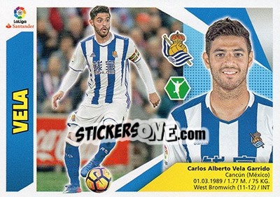 Sticker Vela (14) - Liga Spagnola 2017-2018 - Colecciones ESTE