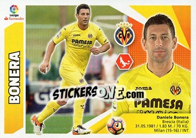 Sticker Bonera (6A) - Liga Spagnola 2017-2018 n. 616 - Colecciones ESTE