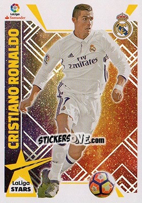 Sticker Cristiano Ronaldo (4) - Liga Spagnola 2017-2018 n. 644 - Colecciones ESTE