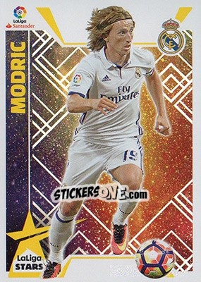 Sticker Modric (16) - Liga Spagnola 2017-2018 - Colecciones ESTE