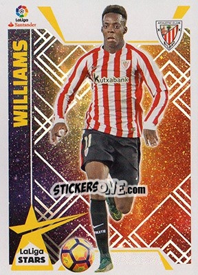 Cromo Williams (26) - Liga Spagnola 2017-2018 - Colecciones ESTE