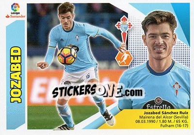 Sticker Jozabed (12A) - Liga Spagnola 2017-2018 n. 203 - Colecciones ESTE