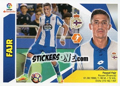 Sticker Fajr (12A) - Liga Spagnola 2017-2018 n. 233 - Colecciones ESTE
