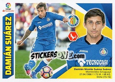 Sticker Damián Suárez (3) - Liga Spagnola 2017-2018 n. 313 - Colecciones ESTE