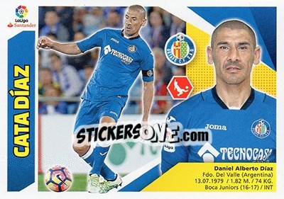 Sticker Cata Díaz (4) - Liga Spagnola 2017-2018 n. 314 - Colecciones ESTE