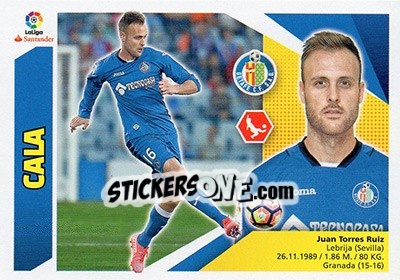 Sticker Cala (6) - Liga Spagnola 2017-2018 n. 316 - Colecciones ESTE