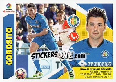 Sticker Gorosito (7A) - Liga Spagnola 2017-2018 n. 317 - Colecciones ESTE