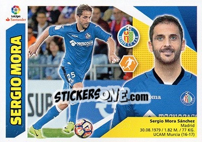 Sticker Sergio Mora (8) - Liga Spagnola 2017-2018 - Colecciones ESTE