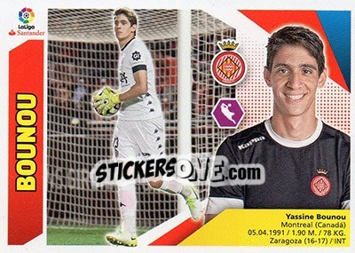 Sticker Bounou (2) - Liga Spagnola 2017-2018 n. 342 - Colecciones ESTE