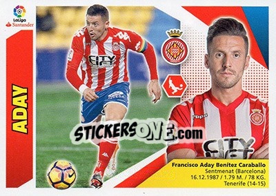 Sticker Aday (7) - Liga Spagnola 2017-2018 - Colecciones ESTE