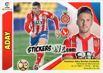 Sticker Aday (7) - Liga Spagnola 2017-2018 n. 348 - Colecciones ESTE