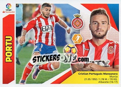 Sticker Portu (11) - Liga Spagnola 2017-2018 - Colecciones ESTE