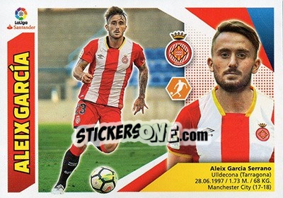 Sticker Alexi García (13B) - Liga Spagnola 2017-2018 n. 355 - Colecciones ESTE