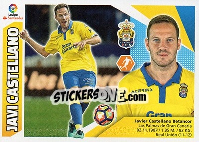 Sticker Javi Castellano (12B) - Liga Spagnola 2017-2018 - Colecciones ESTE