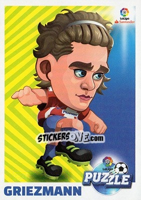 Sticker Griezmann (2) - Liga Spagnola 2017-2018 n. 762 - Colecciones ESTE