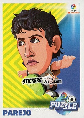 Sticker Parejo (7) - Liga Spagnola 2017-2018 n. 767 - Colecciones ESTE