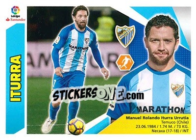 Sticker Iturra - Liga Spagnola 2017-2018 - Colecciones ESTE