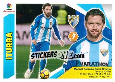 Sticker Iturra - Liga Spagnola 2017-2018 n. T29 - Colecciones ESTE