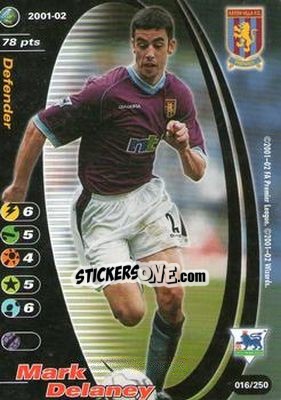 Sticker Mark Delaney - Football Champions England 2001-2002 - Wizards of The Coast