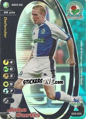 Cromo John Curtis - Football Champions England 2001-2002 n. 29 - Wizards of The Coast