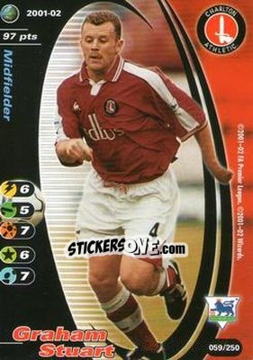 Cromo Graham Stuart - Football Champions England 2001-2002 - Wizards of The Coast