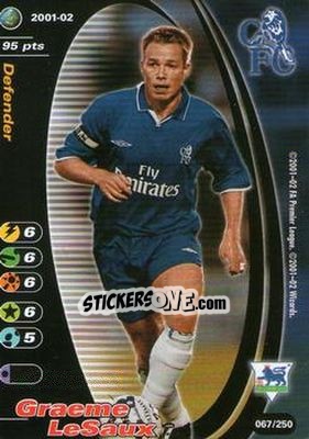 Sticker Graeme Le Saux - Football Champions England 2001-2002 n. 67 - Wizards of The Coast