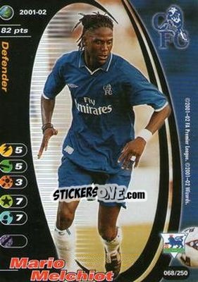 Cromo Mario Melchiot - Football Champions England 2001-2002 n. 68 - Wizards of The Coast