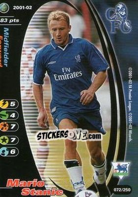 Sticker Mario Stanic - Football Champions England 2001-2002 n. 72 - Wizards of The Coast