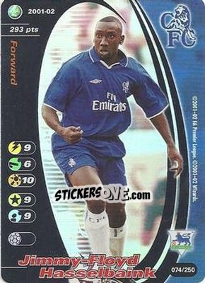 Figurina Jimmy Floyd Hasselbaink - Football Champions England 2001-2002 - Wizards of The Coast