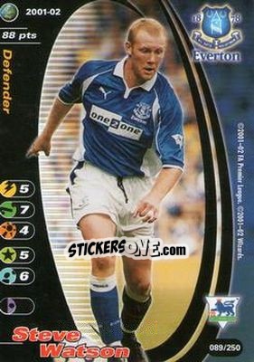 Sticker Steve Watson - Football Champions England 2001-2002 n. 89 - Wizards of The Coast