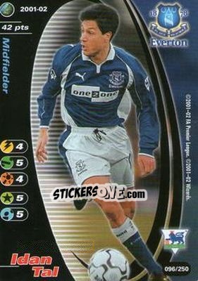 Figurina Idan Tal - Football Champions England 2001-2002 n. 96 - Wizards of The Coast