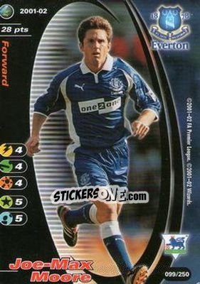 Sticker Joe-Max Moore - Football Champions England 2001-2002 n. 99 - Wizards of The Coast