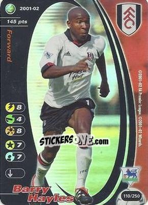 Sticker Barry Hayles - Football Champions England 2001-2002 - Wizards of The Coast