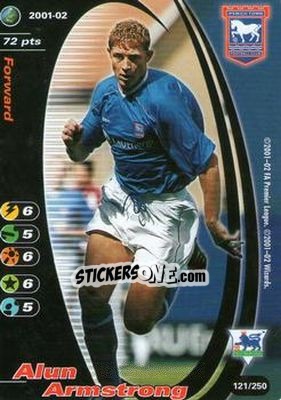 Sticker Alun Armstrong - Football Champions England 2001-2002 n. 121 - Wizards of The Coast