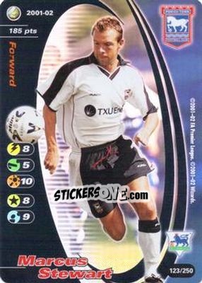 Sticker Marcus Stewart - Football Champions England 2001-2002 n. 123 - Wizards of The Coast
