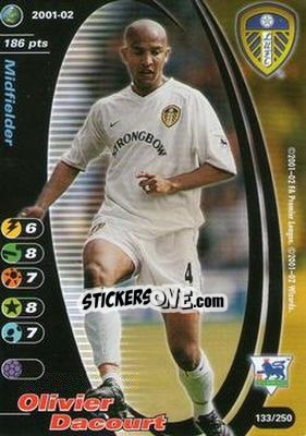 Sticker Olivier Dacourt - Football Champions England 2001-2002 n. 133 - Wizards of The Coast