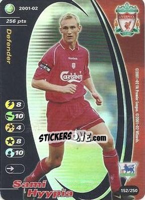 Cromo Sami Hyypia - Football Champions England 2001-2002 n. 152 - Wizards of The Coast
