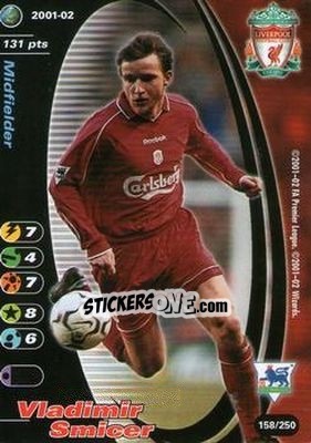 Sticker Vladimir Smicer - Football Champions England 2001-2002 n. 158 - Wizards of The Coast